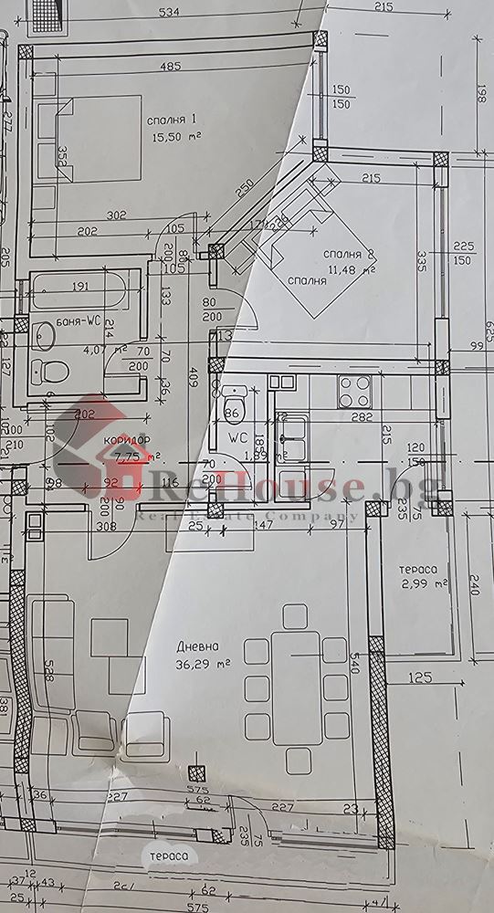 3-стаен апартамент находящ се в предпочитаната и комуникативна част кв. Левски - 0