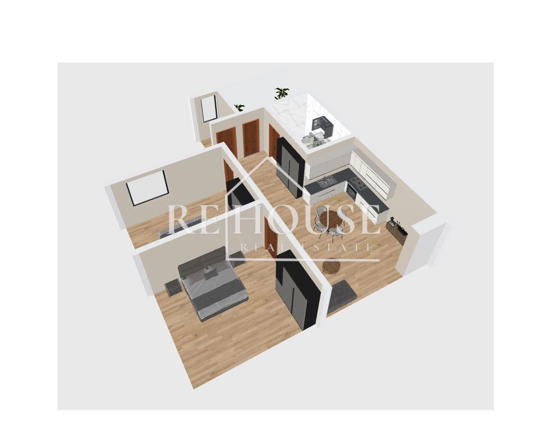 Тристаен апартамент с ТОП ЛОКАЦИЯ - РАЙОНА НА ВИНС И СПОРТНА ЗАЛА - 0