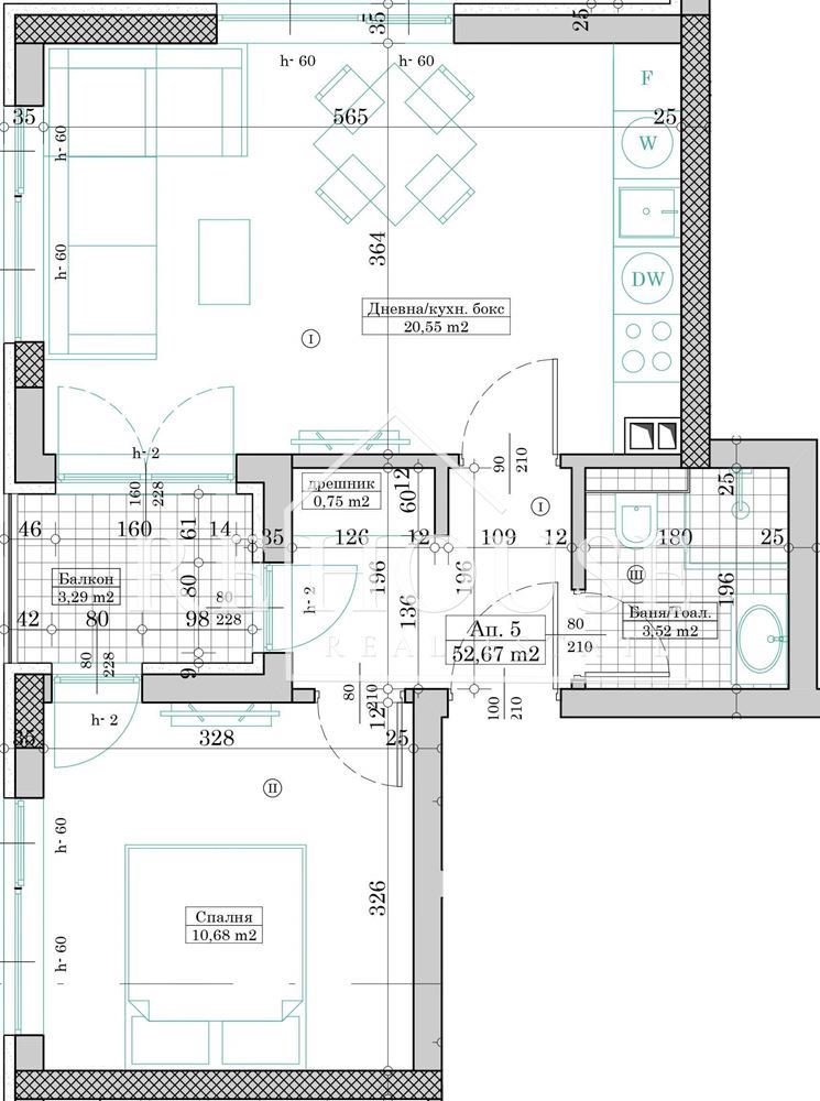 2-стаен - Варна, Възраждане 1 - 0
