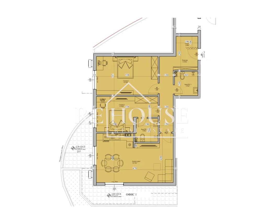 3-стаен - гр. Варна, кв.Изгрев - 0