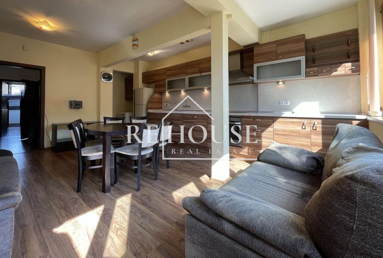 ТРИСТАЕН НАПЪЛНО ОБЗАВЕДЕН АПАРТАМЕНТ В РАЙОНА НА ОКРЪЖНА БОЛНИЦА - 0